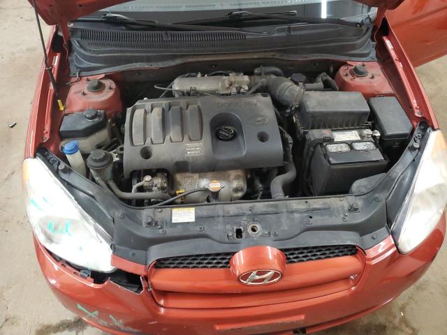 KMHCM36C99U121017 - 2009 HYUNDAI ACCENT GS 红色 照片 11