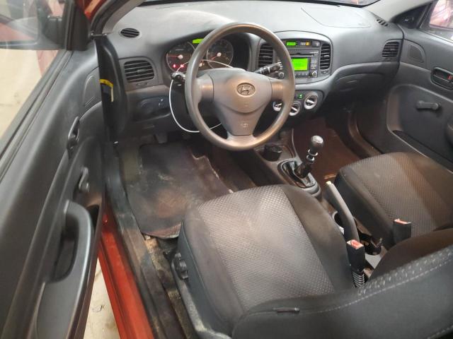 KMHCM36C99U121017 - 2009 HYUNDAI ACCENT GS 红色 照片 8