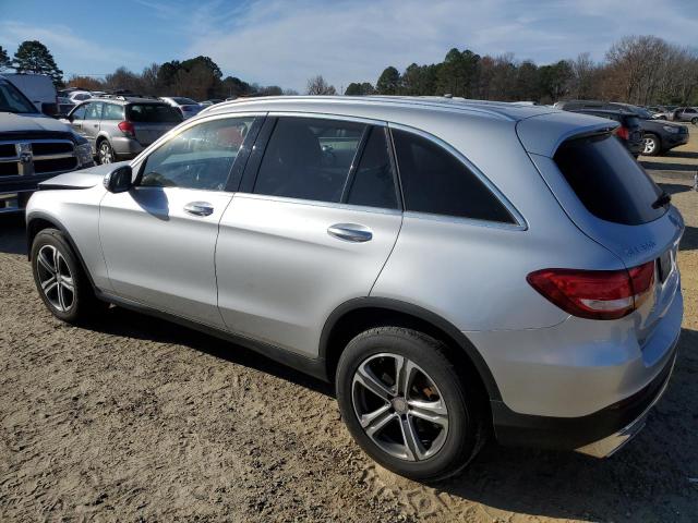 WDC0G4KB5GF034776 - 2016 MERCEDES-BENZ GLC 300 4MATIC SILVER photo 2