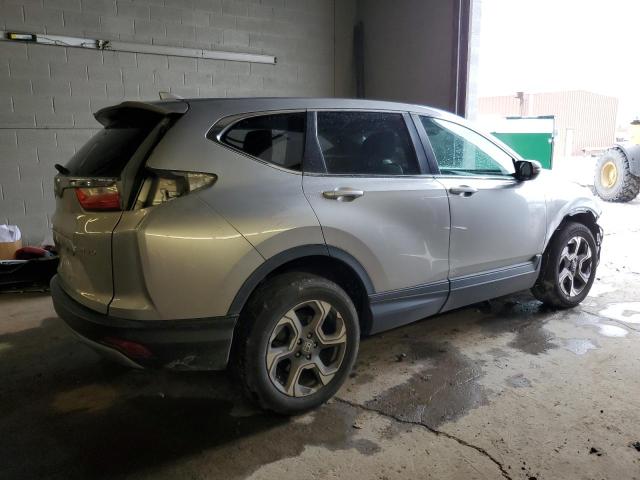 2HKRW2H54KH621698 - 2019 HONDA CR-V EX SILVER photo 3