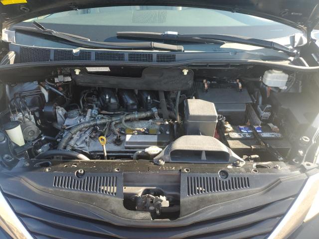 5TDKK3DC4CS193506 - 2012 TOYOTA SIENNA LE 黑色 照片 12