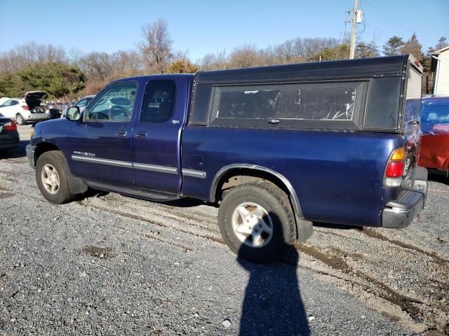 5TBBT4417YS002906 - 2000 TOYOTA TUNDRA ACCESS CAB ლურჯი ფოტო 2
