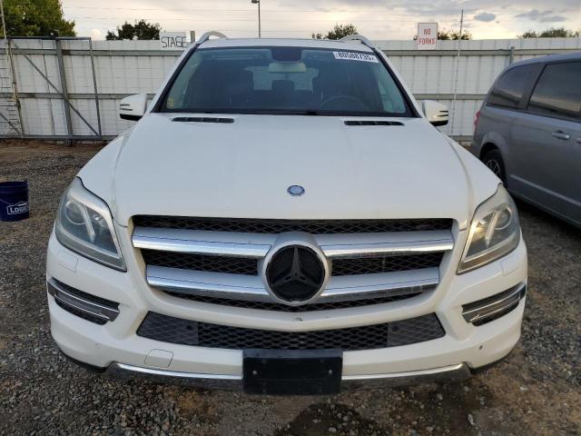 4JGDF7CE0DA219729 - 2013 MERCEDES-BENZ GL 450 4MATIC WHITE photo 5