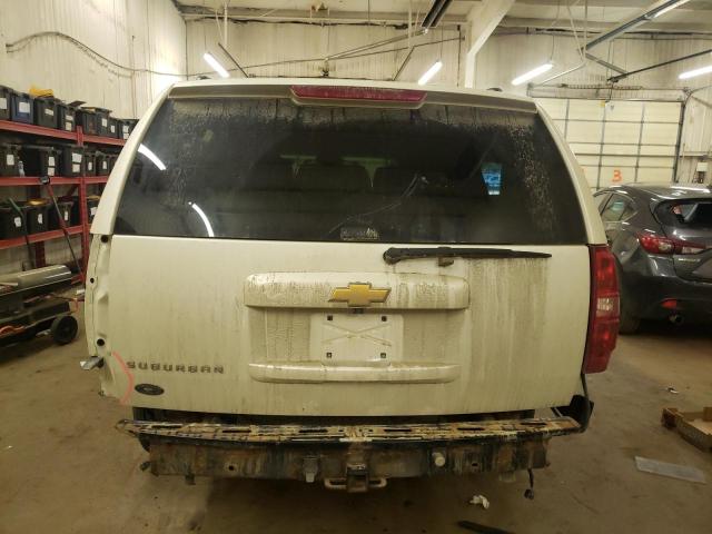 1GNSKKE71ER218415 - 2014 CHEVROLET SUBURBAN K1500 LTZ CREAM photo 6