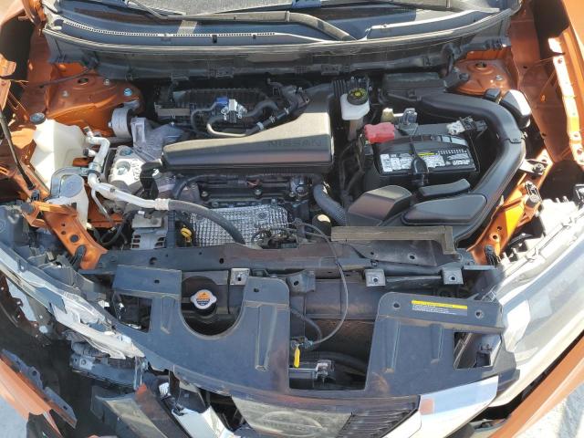 JN8AT2MV9HW279670 - 2017 NISSAN ROGUE S ORANGE photo 12
