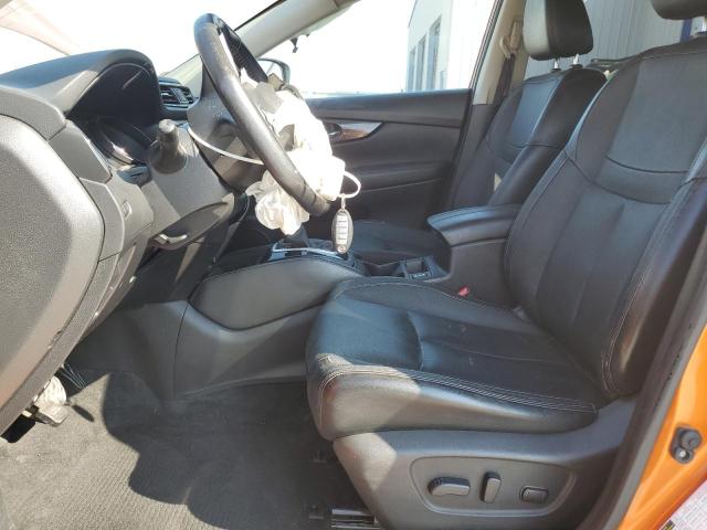 JN8AT2MV9HW279670 - 2017 NISSAN ROGUE S ORANGE photo 7