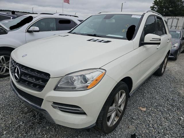 4JGDA5JB1DA180788 - 2013 MERCEDES-BENZ ML 350 WHITE photo 2