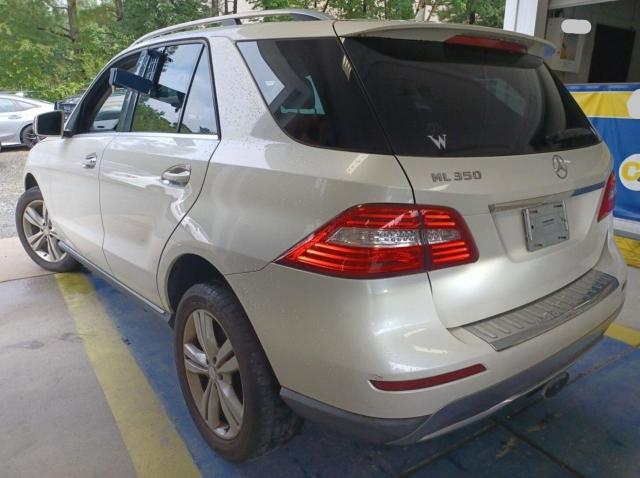 4JGDA5JB1DA180788 - 2013 MERCEDES-BENZ ML 350 WHITE photo 3