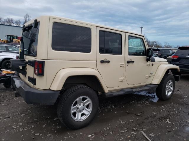 1J4BA3H16BL614910 - 2011 JEEP WRANGLER U SPORT BEIGE photo 3