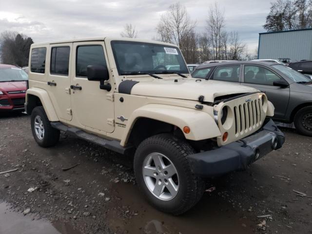 1J4BA3H16BL614910 - 2011 JEEP WRANGLER U SPORT BEIGE photo 4