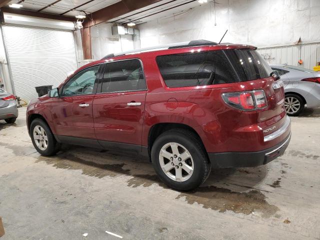 1GKKVPKD8FJ168723 - 2015 GMC ACADIA SLE RED photo 2