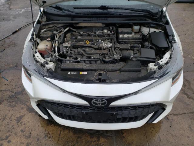 JTNK4RBEXK3053344 - 2019 TOYOTA COROLLA SE WHITE photo 11