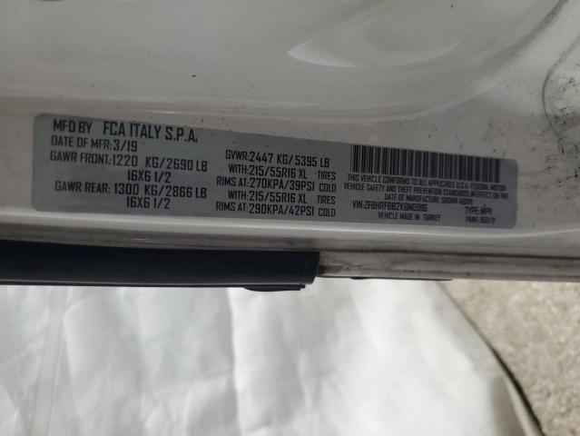 ZFBHRFBB2K6N09116 - 2019 RAM PROMASTER SLT 白色 照片 13