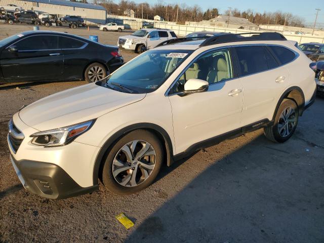 4S4BTANC4N3179881 - 2022 SUBARU OUTBACK LIMITED WHITE photo 1