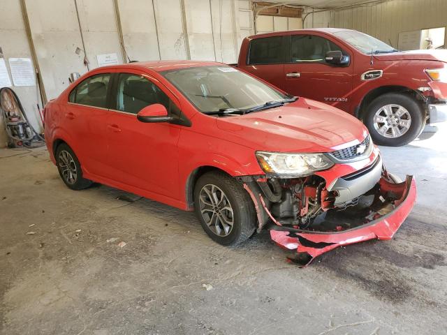 1G1JD5SH2J4117199 - 2018 CHEVROLET SONIC LT RED photo 4