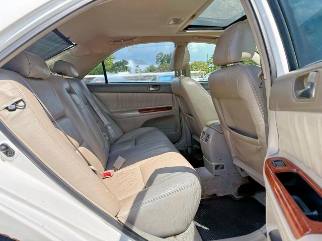 4T1BE32K52U027812 - 2002 TOYOTA CAMRY LE WHITE photo 6