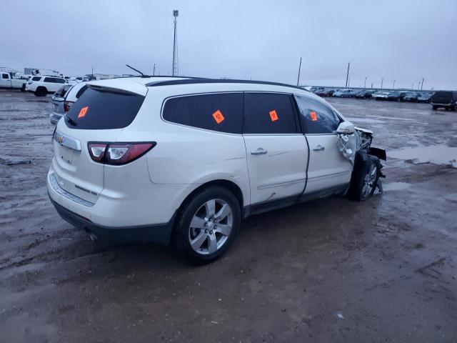 1GNKRLKD3DJ213399 - 2013 CHEVROLET TRAVERSE LTZ WHITE photo 3