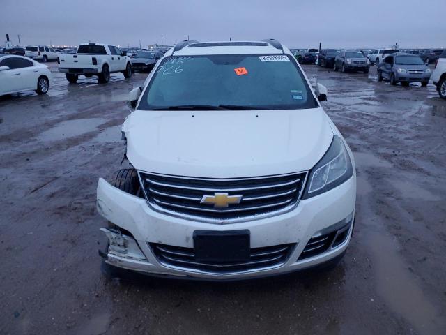 1GNKRLKD3DJ213399 - 2013 CHEVROLET TRAVERSE LTZ WHITE photo 5