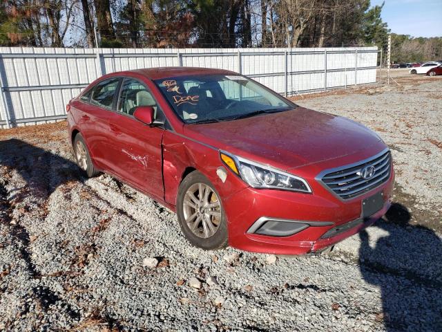 5NPE24AF5GH385708 - 2016 HYUNDAI SONATA SE RED photo 4