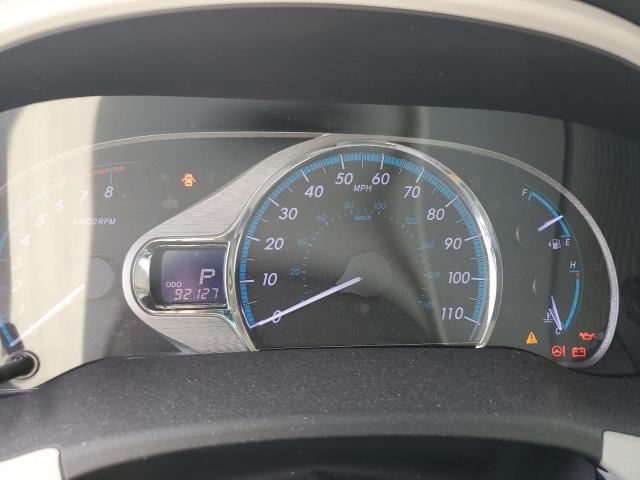 5TDYK3DCXCS278957 - 2012 TOYOTA SIENNA XLE Silber Foto 9