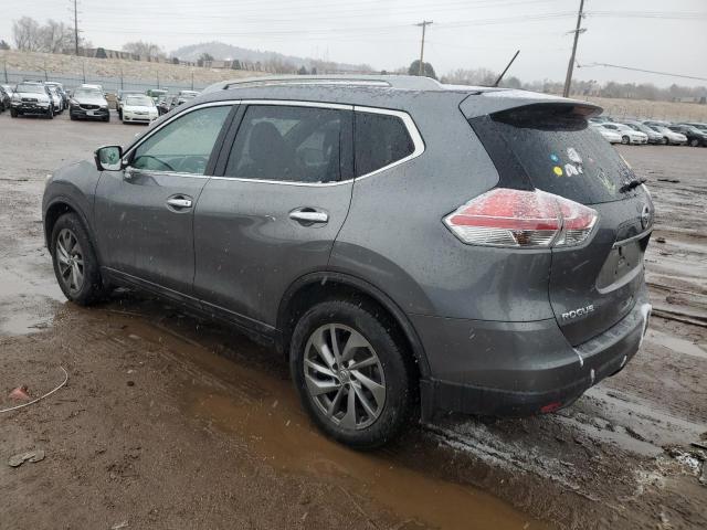 5N1AT2MV5FC913756 - 2015 NISSAN ROGUE S SILVER photo 2