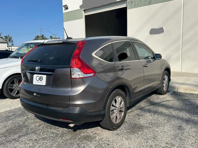 5J6RM3H78CL045442 - 2012 HOND CR-V EXL GRAY photo 4
