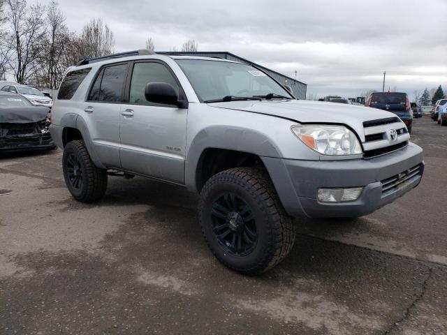 JTEBT14R030014446 - 2003 TOYOTA 4RUNNER SR5 SILVER photo 4