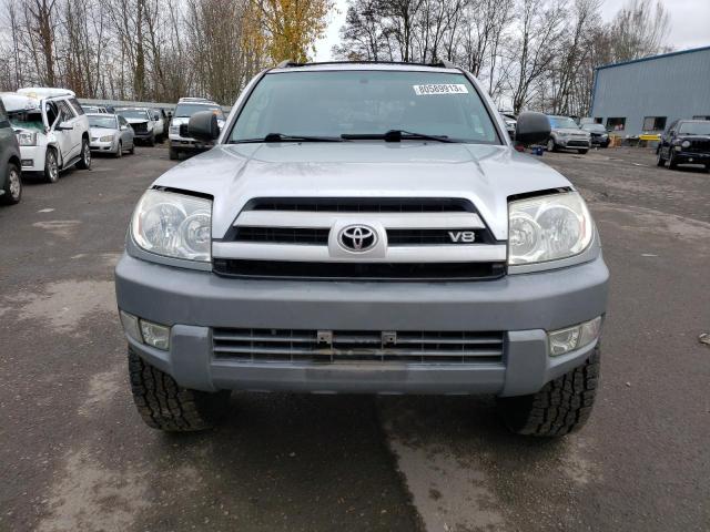 JTEBT14R030014446 - 2003 TOYOTA 4RUNNER SR5 SILVER photo 5