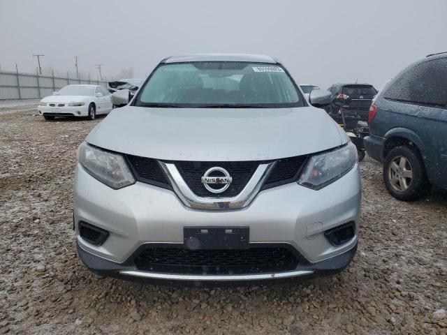 KNMAT2MV2GP700620 - 2016 NISSAN ROGUE S SILVER photo 5