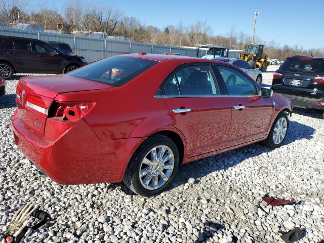 3LNHL2GC4CR823021 - 2012 LINCOLN MKZ RED photo 3