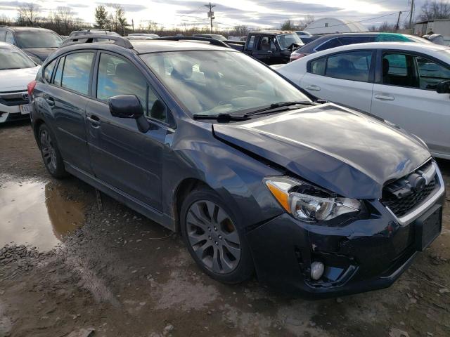 JF1GPAL67E8292793 - 2014 SUBARU IMPREZA SPORT PREMIUM GRAY photo 4