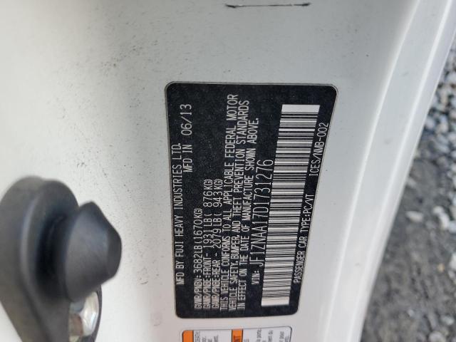 JF1ZNAA17D1731276 - 2013 TOYOTA SCION FR-S WHITE photo 12