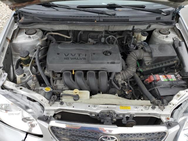 JTDBR32E660065663 - 2006 TOYOTA COROLLA CE SILVER photo 11