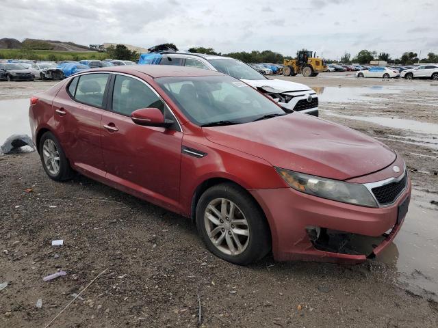 5XXGM4A76DG126809 - 2013 KIA OPTIMA LX RED photo 4