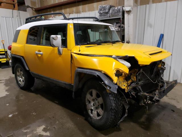 JTEBU11F070044172 - 2007 TOYOTA FJ CRUISER YELLOW photo 4