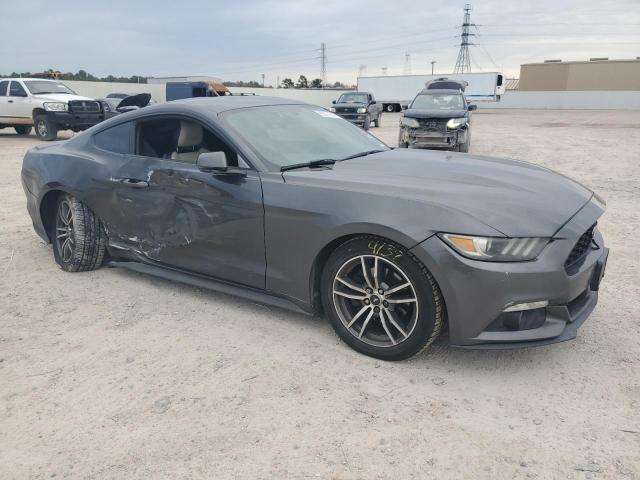 1FA6P8TH4F5325712 - 2015 FORD MUSTANG GRAY photo 4