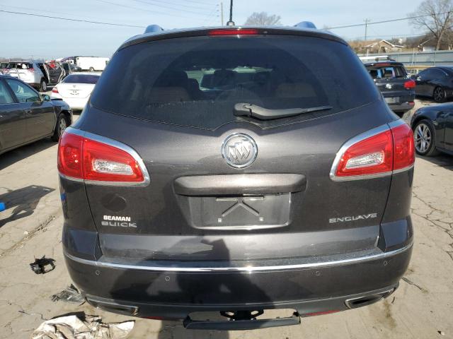 5GAKRBKD2FJ325845 - 2015 BUICK ENCLAVE GRAY photo 6