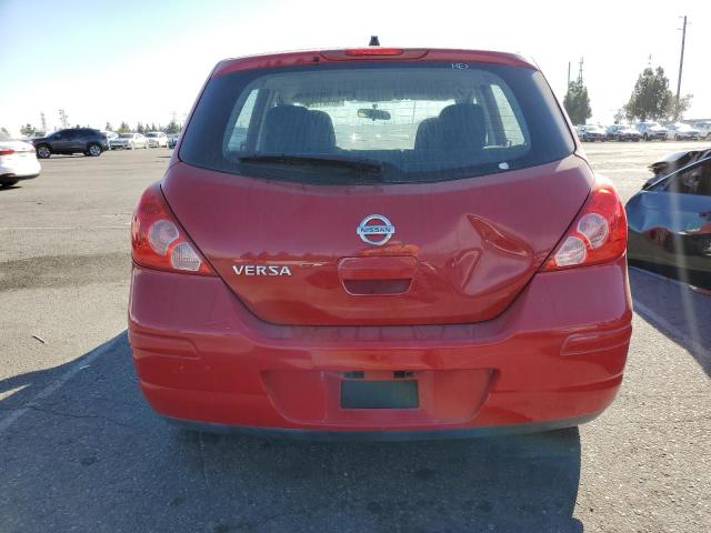 3N1BC1CP3BL407026 - 2011 NISSAN VERSA S RED photo 6