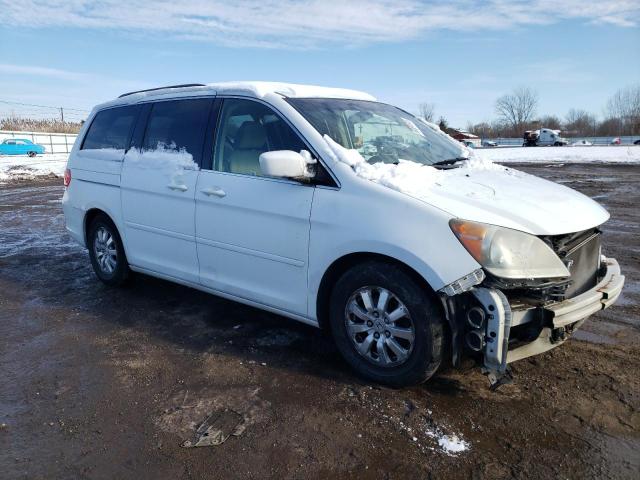 5FNRL3H56AB105340 - 2010 HONDA ODYSSEY EX WHITE photo 4