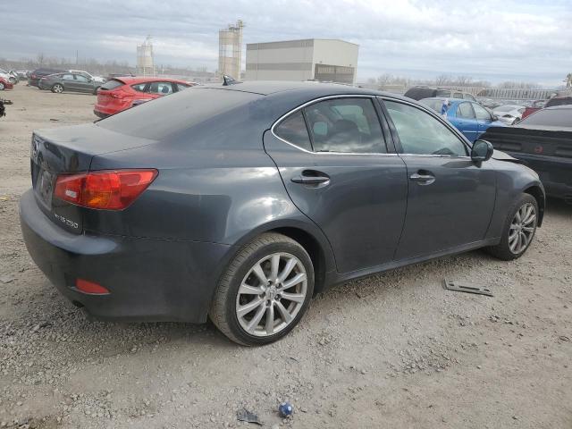 JTHCK262372017402 - 2007 LEXUS IS 250 GRAY photo 3