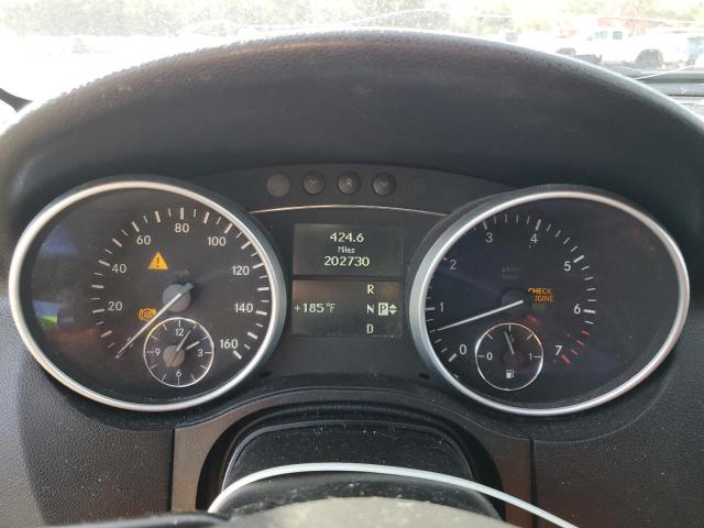 4JGBB8GB2BA715279 - 2011 MERCEDES-BENZ ML 350 4MATIC WHITE photo 9