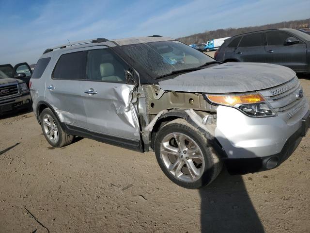 1FMHK7F85CGA13000 - 2012 FORD EXPLORER LIMITED SILVER photo 4