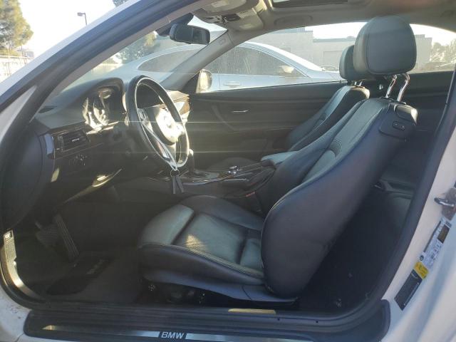 WBAKE3C58BE441512 - 2011 BMW 3 SERIES I WHITE photo 7