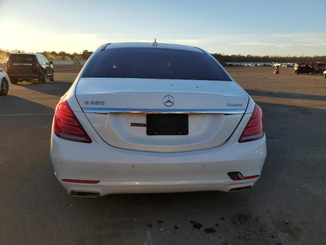 WDDUG8FB4HA301869 - 2017 MERCEDES-BENZ S 550 4MATIC WHITE photo 6