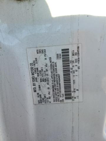 1FTYR10D08PA84907 - 2008 FORD RANGER WHITE photo 12