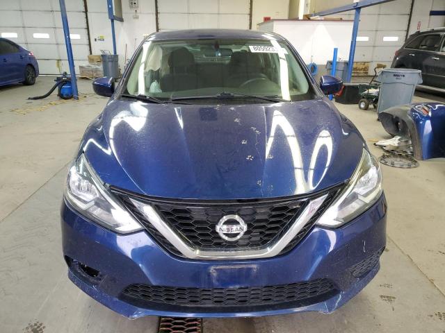 3N1AB7AP0HY323441 - 2017 NISSAN SENTRA S BLUE photo 5