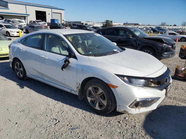 2HGFC2F68LH529044 - 2020 HONDA CIVIC LX WHITE photo 4