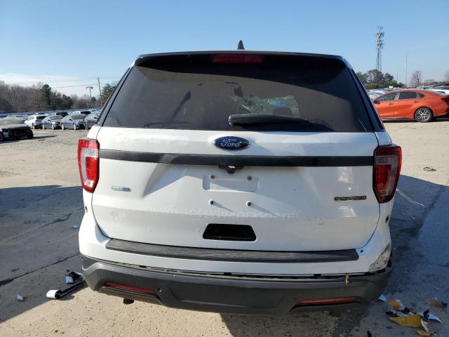 1FM5K8AR2KGA29064 - 2019 FORD EXPLORER POLICE INTERCEPTOR WHITE photo 6