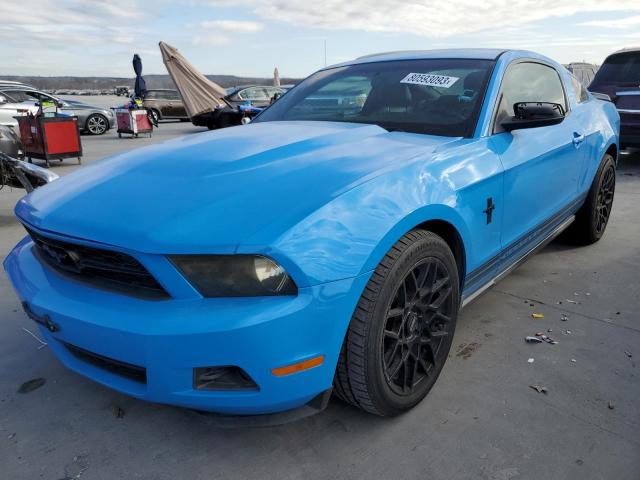 1ZVBP8AN2A5143174 - 2010 FORD MUSTANG BLUE photo 1