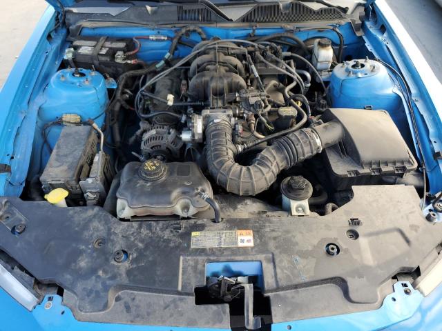 1ZVBP8AN2A5143174 - 2010 FORD MUSTANG BLUE photo 11